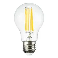 Лампа светодиодная Lightstar E27 8W 3000K полусфера прозрачная 933002 